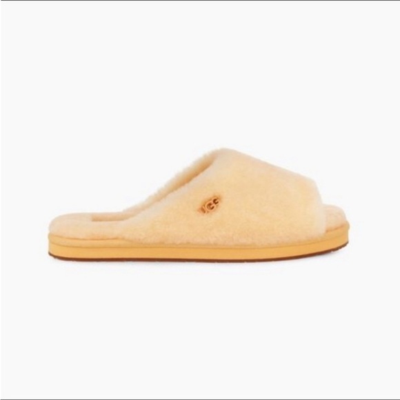 UGG | Annia Peep Toe Sheepskin Slippers New In Box - Picture 8 of 8